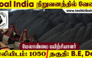 CIL Recruitment 2022 – Apply Online For 1050 Management Trainee Post