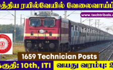 RRC NCR Recruitment 2022 – Apply Online For 1659 Technician Post