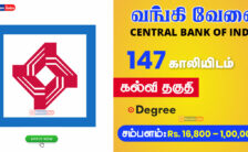 Central Bank of India Recruitment 2023 – Apply Online For 147 Executive Post